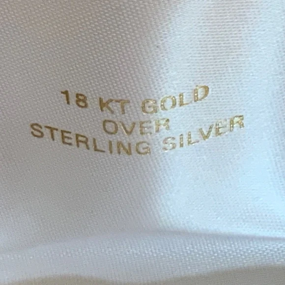 Emerald & Diamond Heart Necklace 18KT Gold Over Sterling Silver - Picture 5 of 7